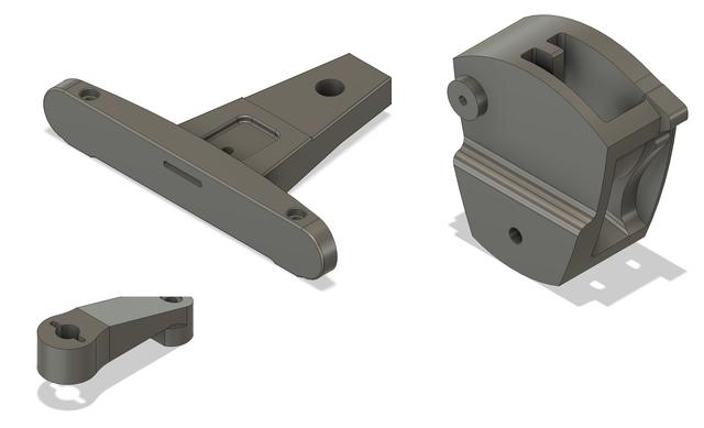 Replacment Parts for Donic Outdoor Roller 1000 3D model thumbnail