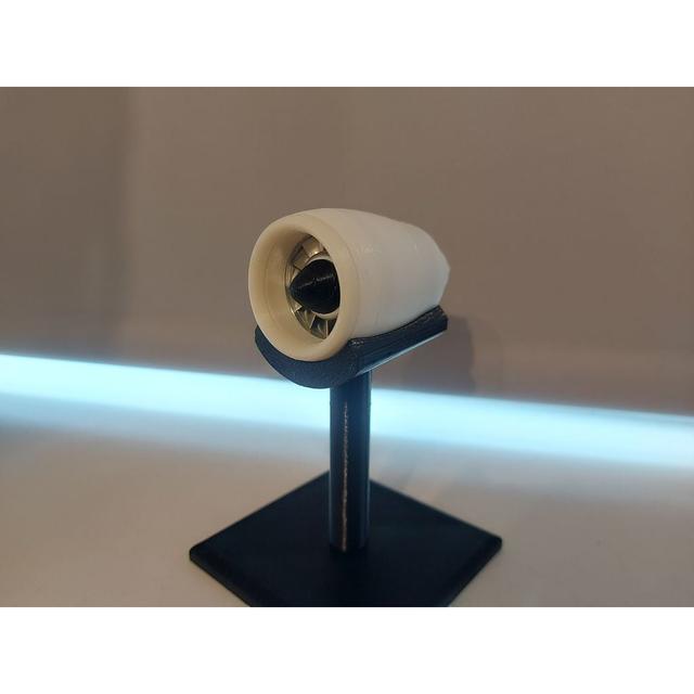 Plane turbine / jet engine prop with a 29mm fan 3D model thumbnail