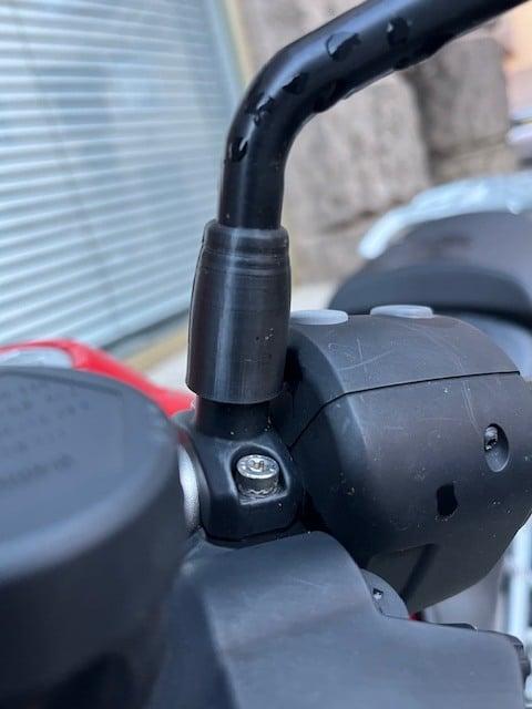 Mirror Rubber Cap for BMW R1200GS 3D model thumbnail