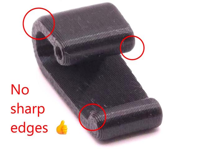 Vacuum Bag Safe Filament Clip 3D model thumbnail