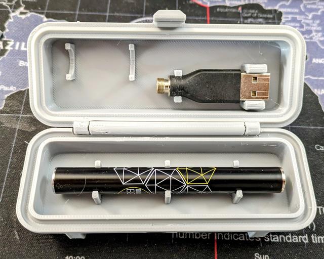 510 Vape Travel Case 3D model thumbnail