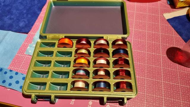 Rugged Bobbin Box 3D model thumbnail