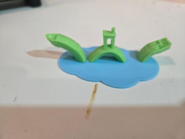 Lock Ness Benchy 3D model thumbnail