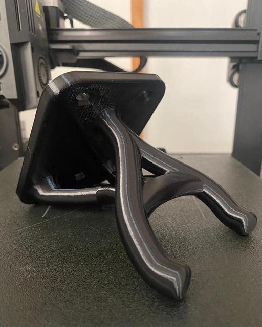 48 mm electric guitar wall mount 3D model thumbnail