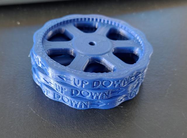 Ender 3 - Locking Bed Level Knob - Retaining Lip Modification 3D model thumbnail