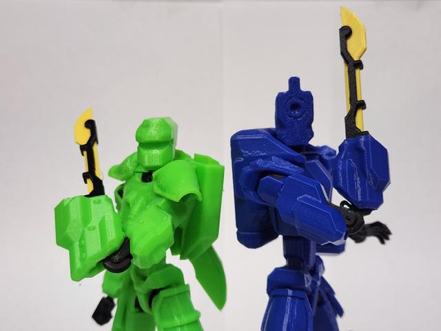 Dummy 13 Sword Arm REMASTERED - includes Jetstream/Phalanx 13 versions 3D model thumbnail