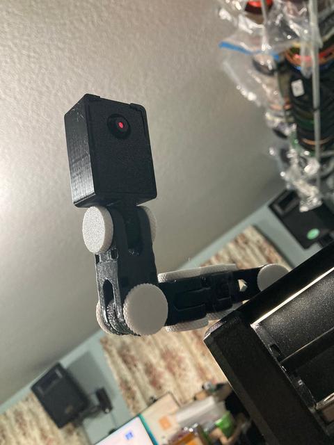 ESP32-Cam Mount for articulating arm 3D model thumbnail