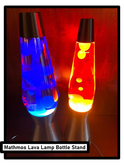 Mathmos Lava Lamp Bottle Stand and Cap 3D model thumbnail