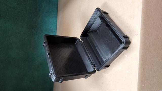 Easy Dense Case - Metal Hinge Version 3D model thumbnail