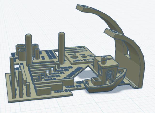 50% filament and print time benchy+full calibration test print! 3D model thumbnail