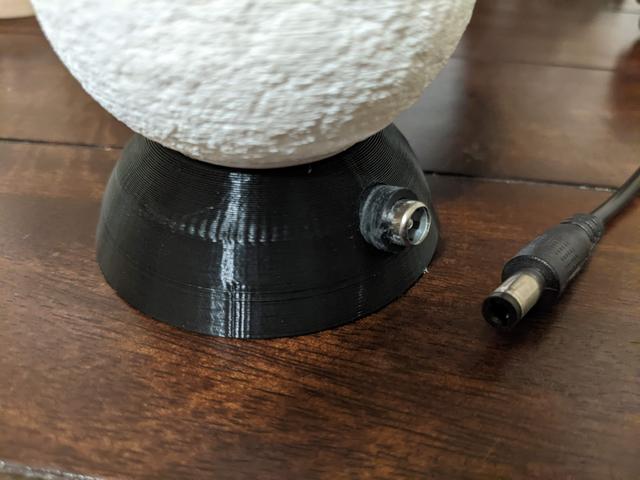 Moon Lamp Base for 2.5" version 3D model thumbnail