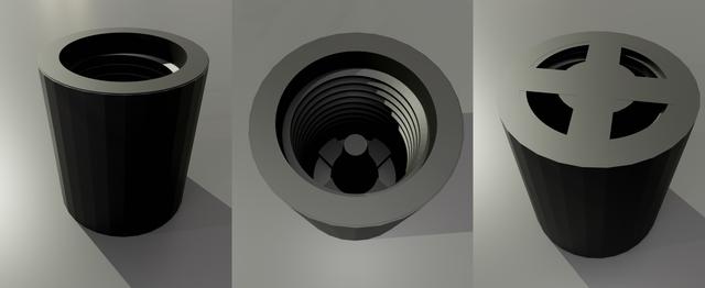 Air release cap 3D model thumbnail