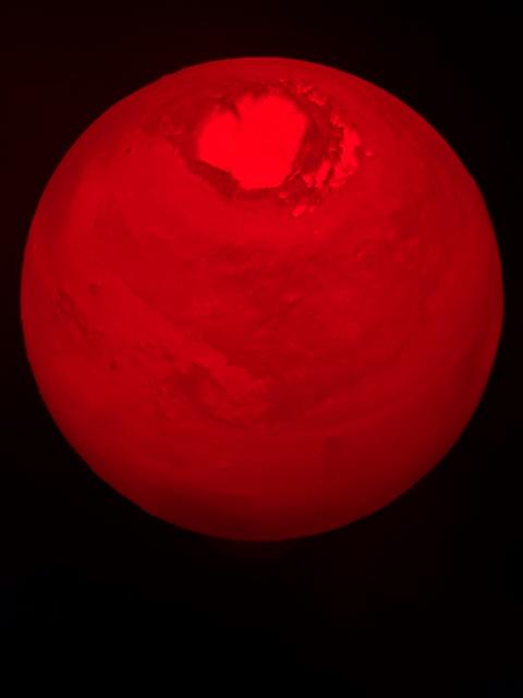 Mars: A Lithophane Lamp 3D model thumbnail