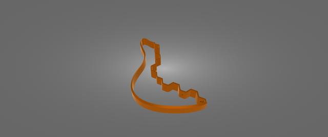 Empty Prusacaster body 3D model thumbnail