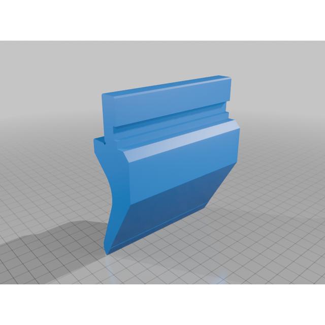 Press Brake Tool Punch 10.516 3D model thumbnail