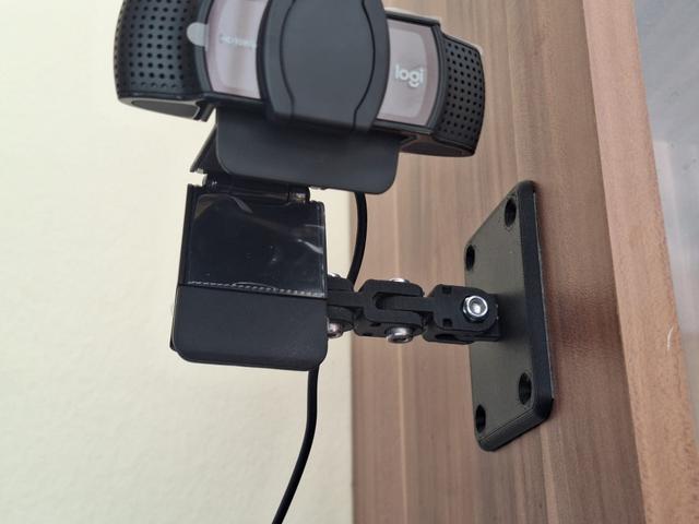 Wall mount for Sneaks' articulating mount system 3D model thumbnail