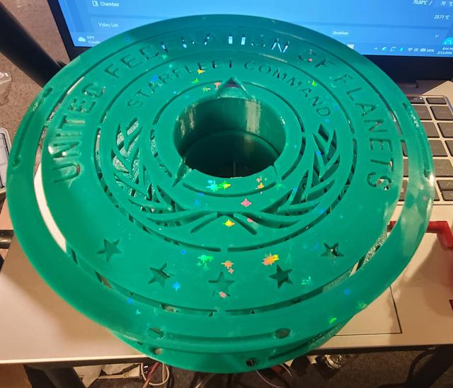 Star Trek spool for rewinding 3D model thumbnail