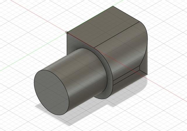 Bride accelerateur MBK 51 3D model thumbnail