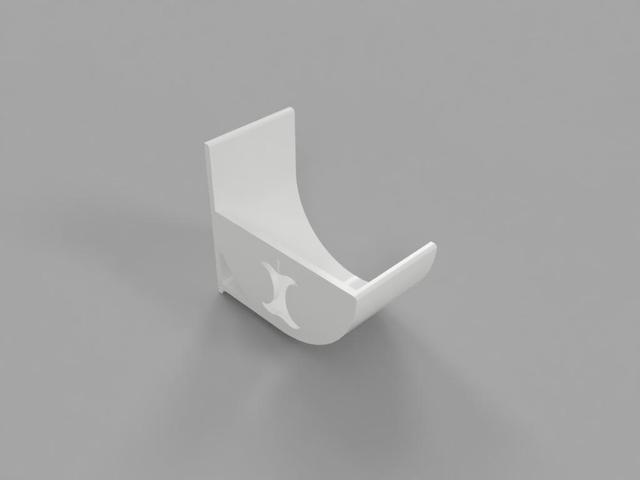 Plastic bag holder with sorting symbols 3D model thumbnail