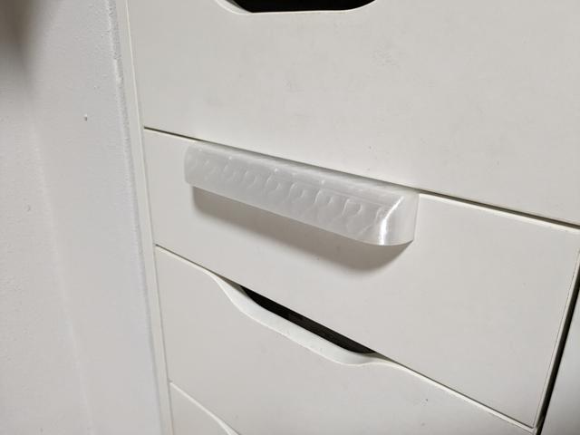 Ikea Alex Handle Economy (inc handle for newer Alexes) 3D model thumbnail