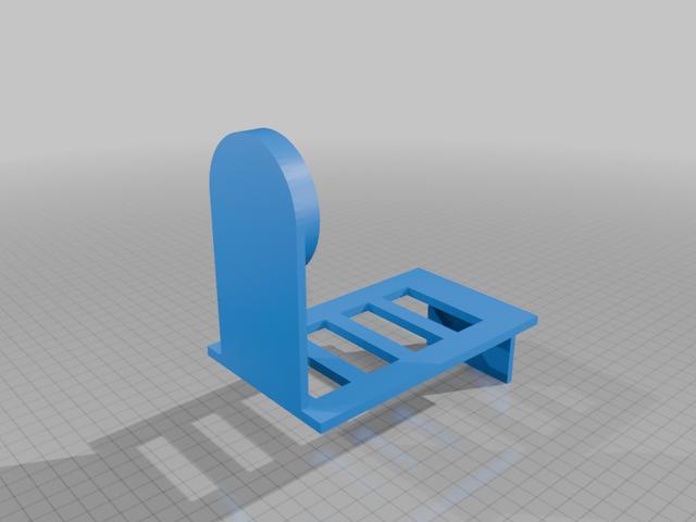 AD5X IFS Bracket Mount S4 3D model thumbnail