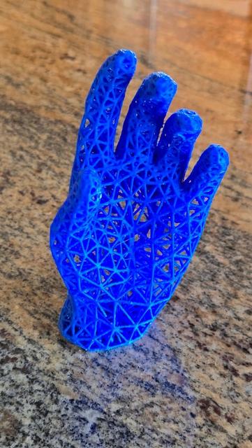 tetty hand 3D model thumbnail