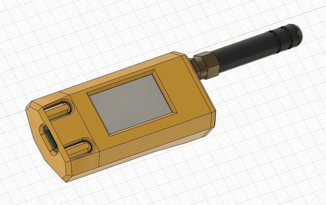 Case for HELTEC v3. 3D model thumbnail