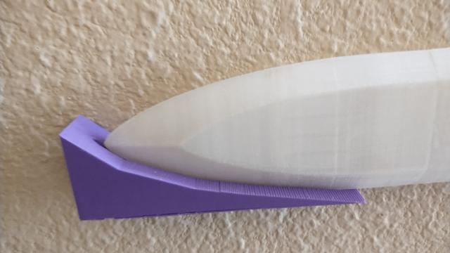 wall mount for master sword 3D model thumbnail