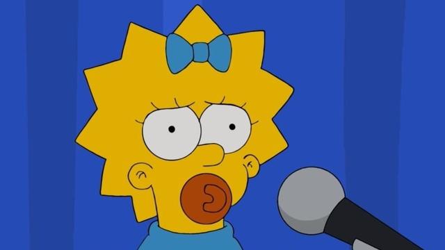 Maggie Simpson figure 3D model thumbnail