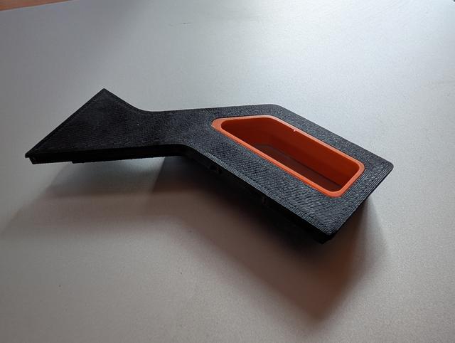 Inlay for Prusa Core One Side Storage Door 3D model thumbnail