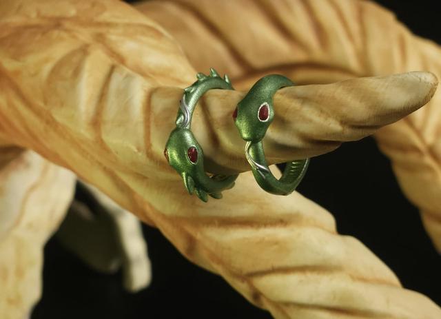 Slay the Spire Silent Relic - Snake Ring 3D model thumbnail