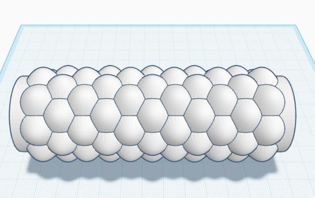 massage roller - masážní válec 3D model thumbnail