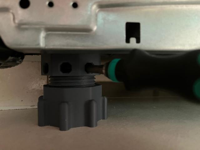 Adjustable Height Support with extended Top 3D model thumbnail