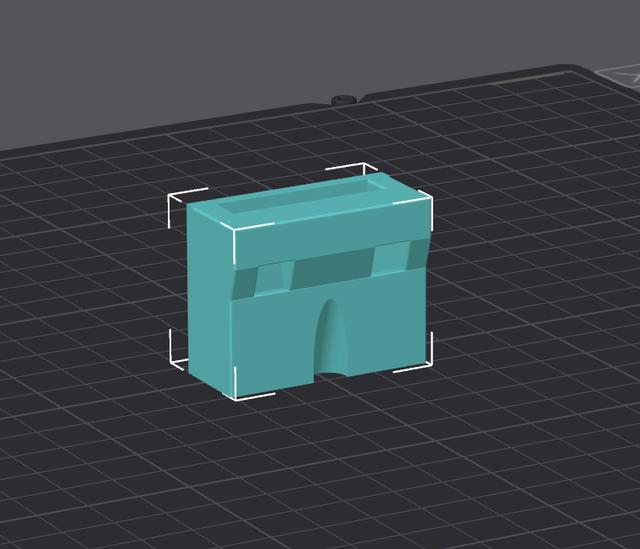 OpenGrid Pegboard Hook Adapter 3D model thumbnail