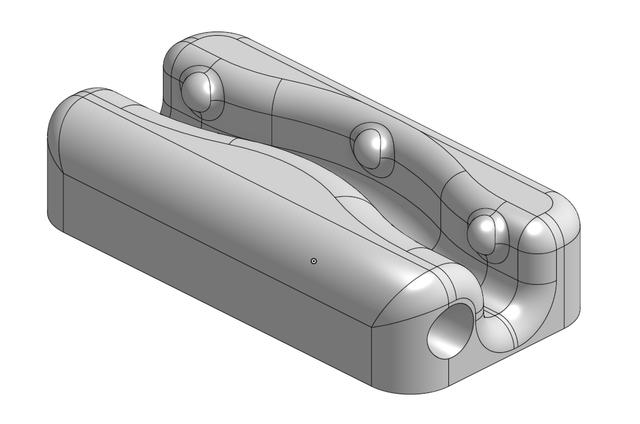 Grandma's Favorite Filament Clip Remix 3D model thumbnail