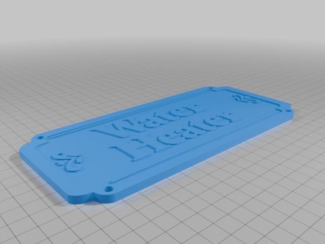 Water Heater 3D model thumbnail