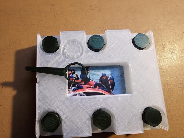 Gift Card Torture Box - OpenSCAD design 3D model thumbnail