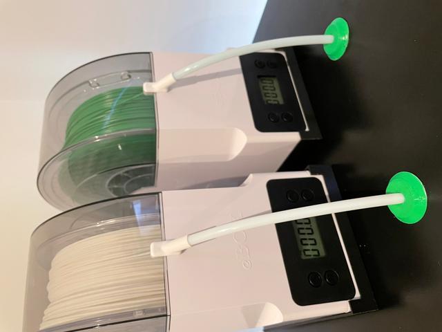 Lack Enclosure Filament Guide for eSun eBox Tube 3D model thumbnail