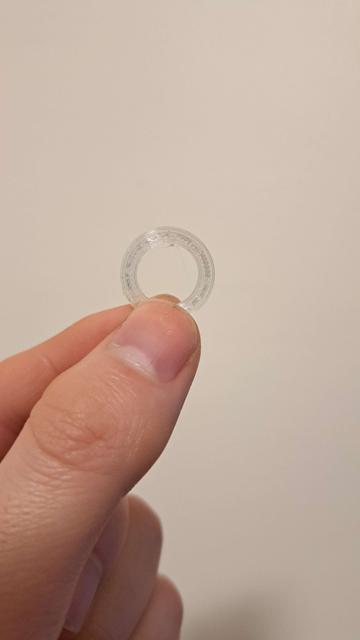 O-ring for card shuffler v3 3D model thumbnail