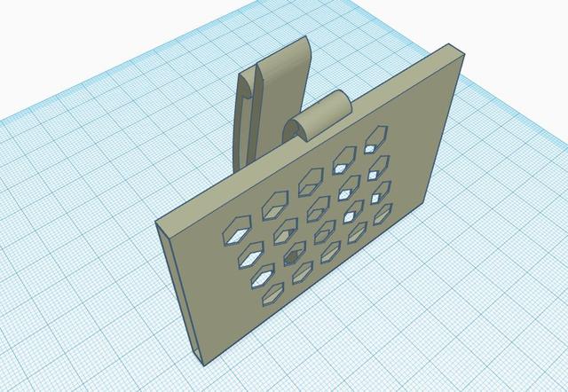 Clip Car Sunglasses & Card 3D model thumbnail