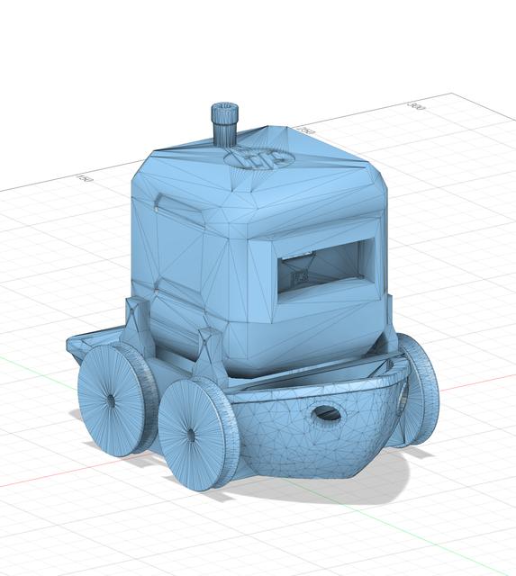 HP Otto Benchy Remix! 3D model thumbnail