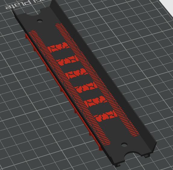 Hot Wheels slowdown track 3D model thumbnail