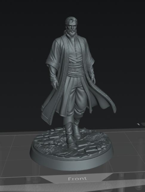 Human Townsfolk Nobleman 2 3D model thumbnail