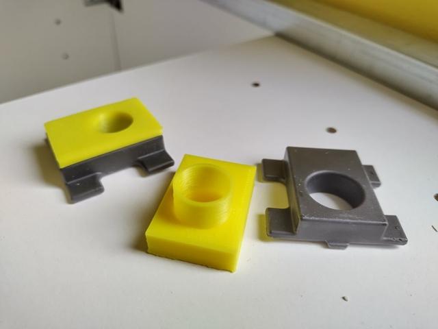 IKEA Metod Kitchen Rear Wall Mount Spacers 3D model thumbnail