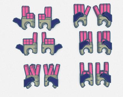 extra hands for lucky/mini/dummy 13 3D model thumbnail