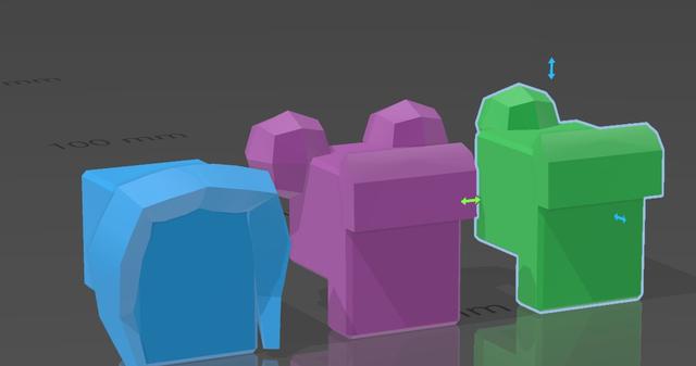 Easy 13 female head pack 3D model thumbnail