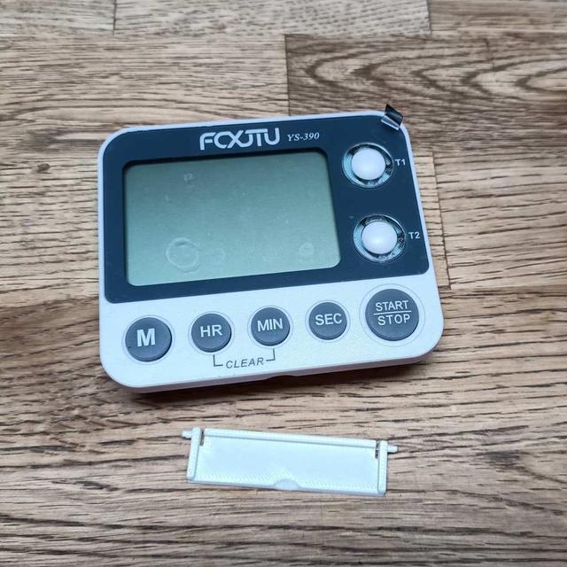Replacement hinged bracket for FCXJTU YS390 Digital Dual Kitchen Timer 3D model thumbnail