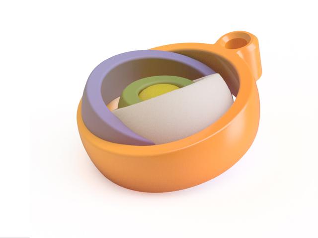 GyroRing 3D model thumbnail