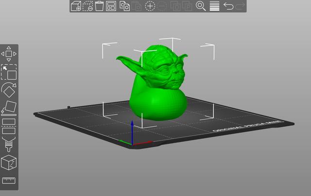 Yoda Jeep Duck 3D model thumbnail