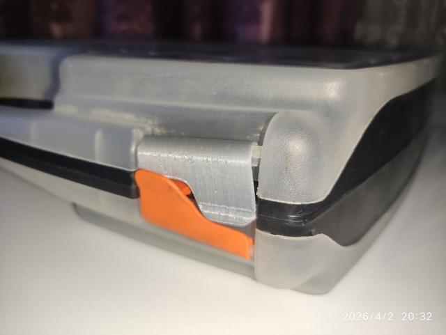 Защелки органайзера Stels/ Stels organizer latches 3D model thumbnail